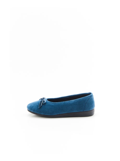 Chaussons aspect velours - Damart - Kiabi