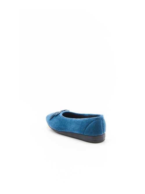 Chaussons aspect velours - Damart - Kiabi