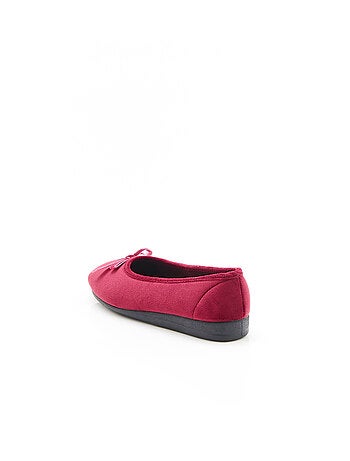 Chaussons aspect velours - Damart