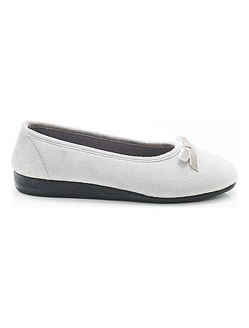 Chaussons aspect velours - Damart