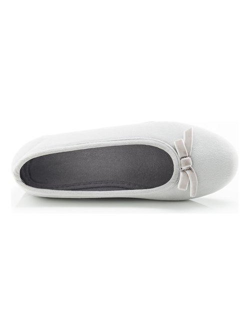 Chaussons aspect velours - Damart - Kiabi