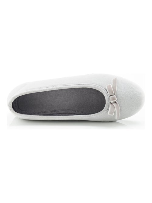 Chaussons aspect velours - Damart - Kiabi