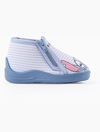 Chaussons avec imprimé Stitch