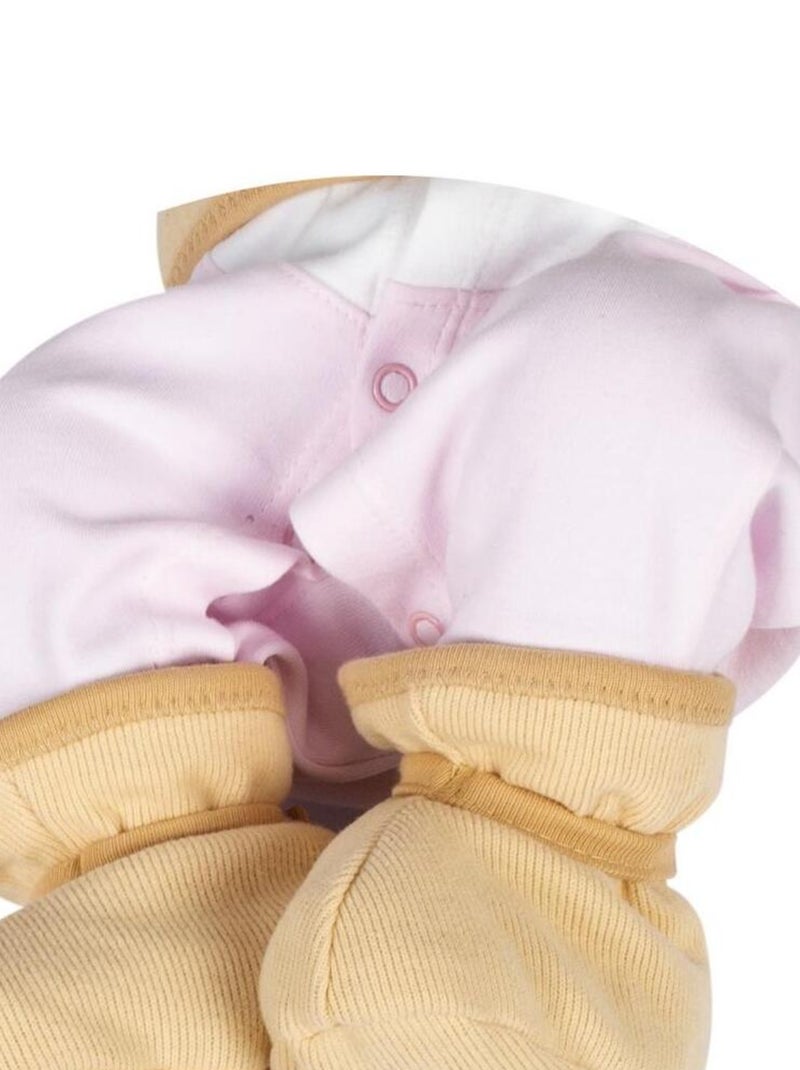 Chaussons avec noyaux de cerise Ecru - Kiabi