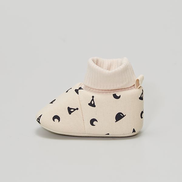 Chaussons Avec Revers Chaussettes Bebe Garcon Beige Kiabi 6 00