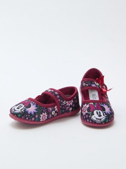 Chaussons ballerines à motif léopard - Kiabi