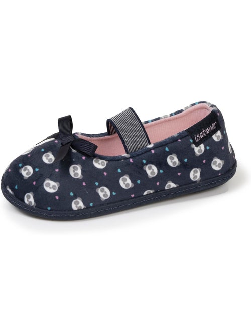 Chaussons ballerines avec élastique de maintien, semelle fille isotoner - Kiabi Chaussons ballerines avec élastique de maintien, semelle fille isotoner - Kiabi