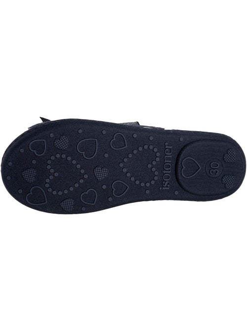 Chaussons ballerines avec élastique de maintien, semelle fille isotoner - Kiabi Chaussons ballerines avec élastique de maintien, semelle fille isotoner - Kiabi