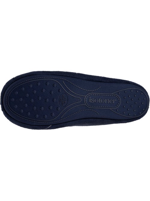 Chaussons ballerines broderie argentée, très confortables fille isotoner - Kiabi Chaussons ballerines broderie argentée, très confortables fille isotoner - Kiabi