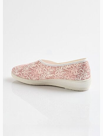 Chaussons ballerines élastiquée imprimées - Afibel