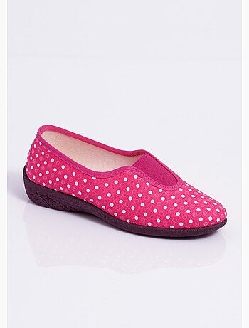 Chaussons ballerines élastiqués largeur confort - afibel