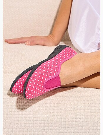 Chaussons ballerines élastiqués largeur confort - afibel
