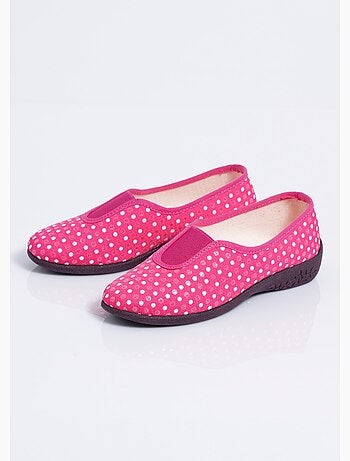 Chaussons ballerines élastiqués largeur confort - afibel