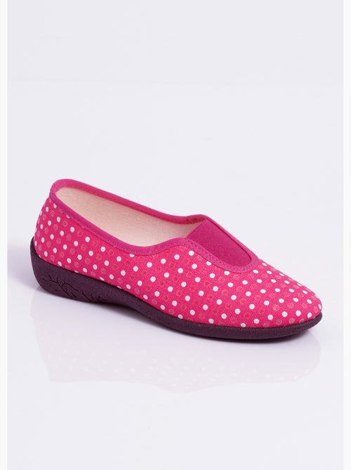 Chaussons ballerines élastiqués largeur confort - afibel - Kiabi Chaussons ballerines élastiqués largeur confort - afibel - Kiabi