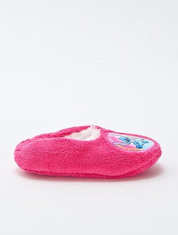 Chaussons ballerines en polaire 'Stitch'