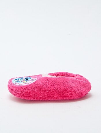 Chaussons ballerines en polaire 'Stitch'