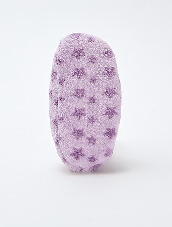 Chaussons ballerines en polaire 'Stitch'