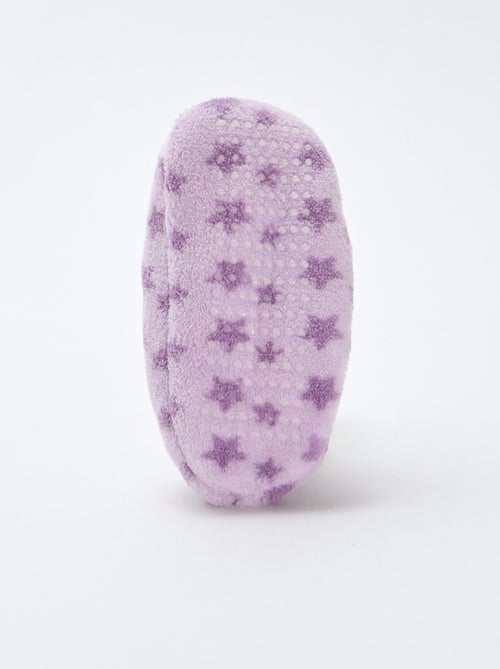 Chaussons ballerines en polaire 'Stitch' - Kiabi