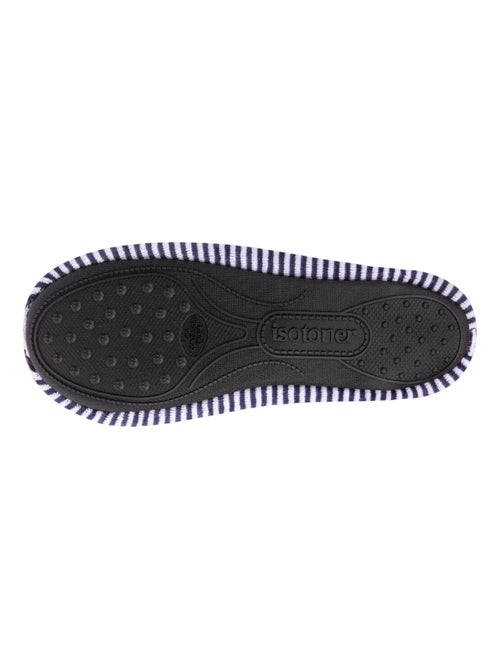 Chaussons ballerines en velours fille Isotoner - Kiabi