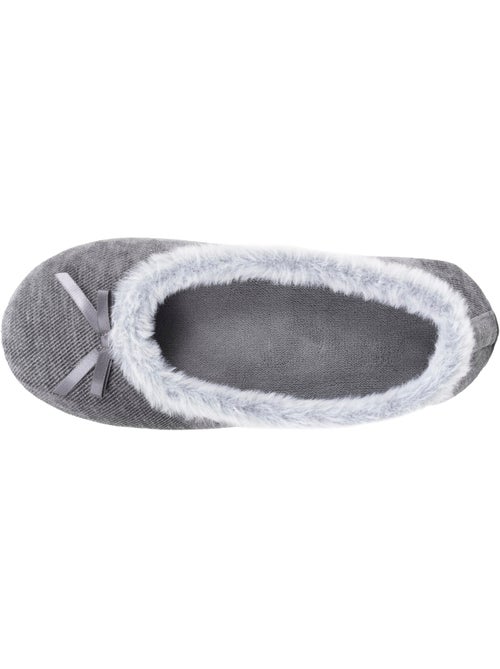 Chaussons ballerines femme Isotoner - Kiabi Chaussons ballerines femme Isotoner - Kiabi