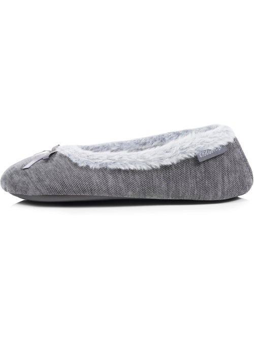Chaussons ballerines femme Isotoner - Kiabi Chaussons ballerines femme Isotoner - Kiabi