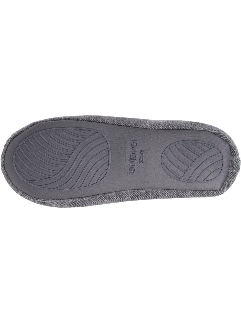 Chaussons ballerines  femme Isotoner Gris foncé - Kiabi