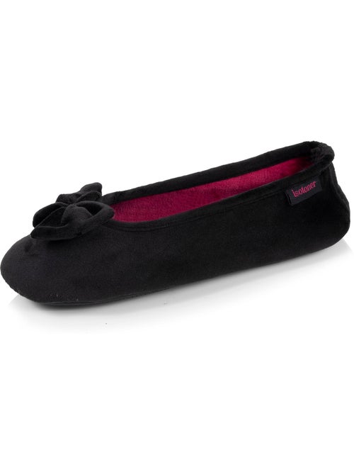 Chaussons ballerines  femme Isotoner - Kiabi