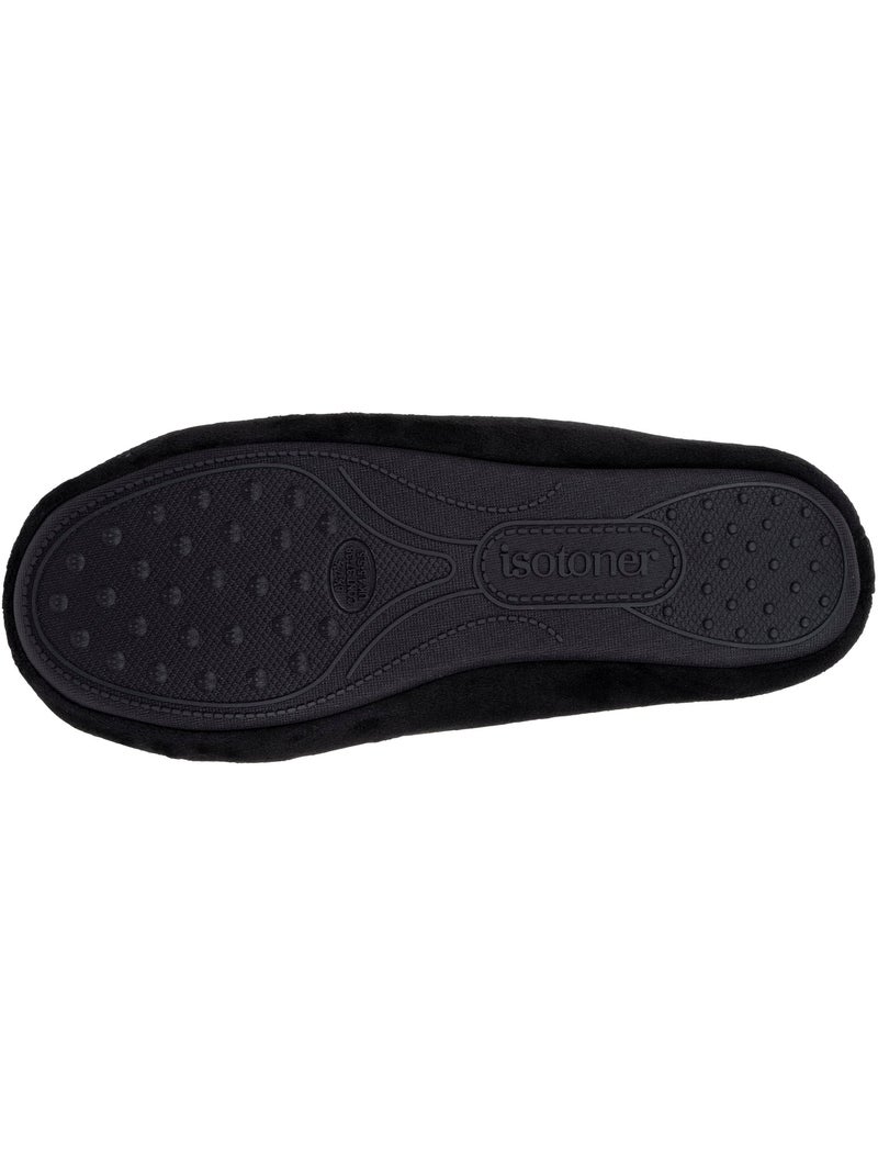 Chaussons ballerines  femme isotoner Noir - Kiabi