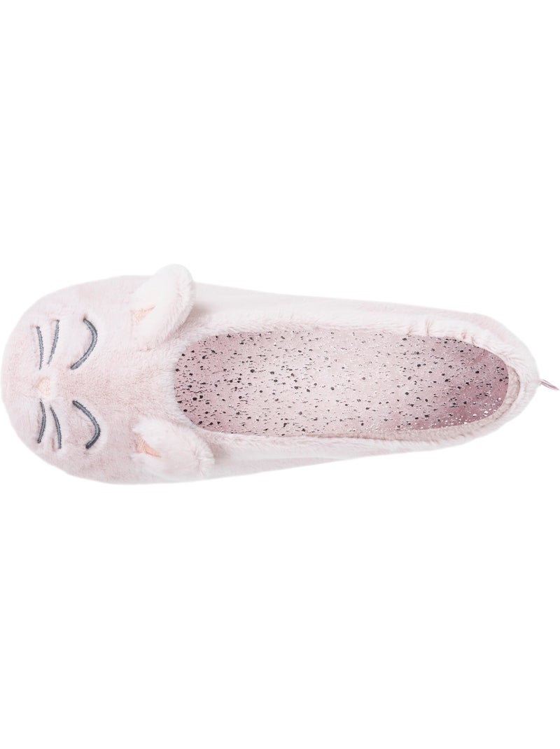 Chaussons ballerines  femme Isotoner Rose - Kiabi