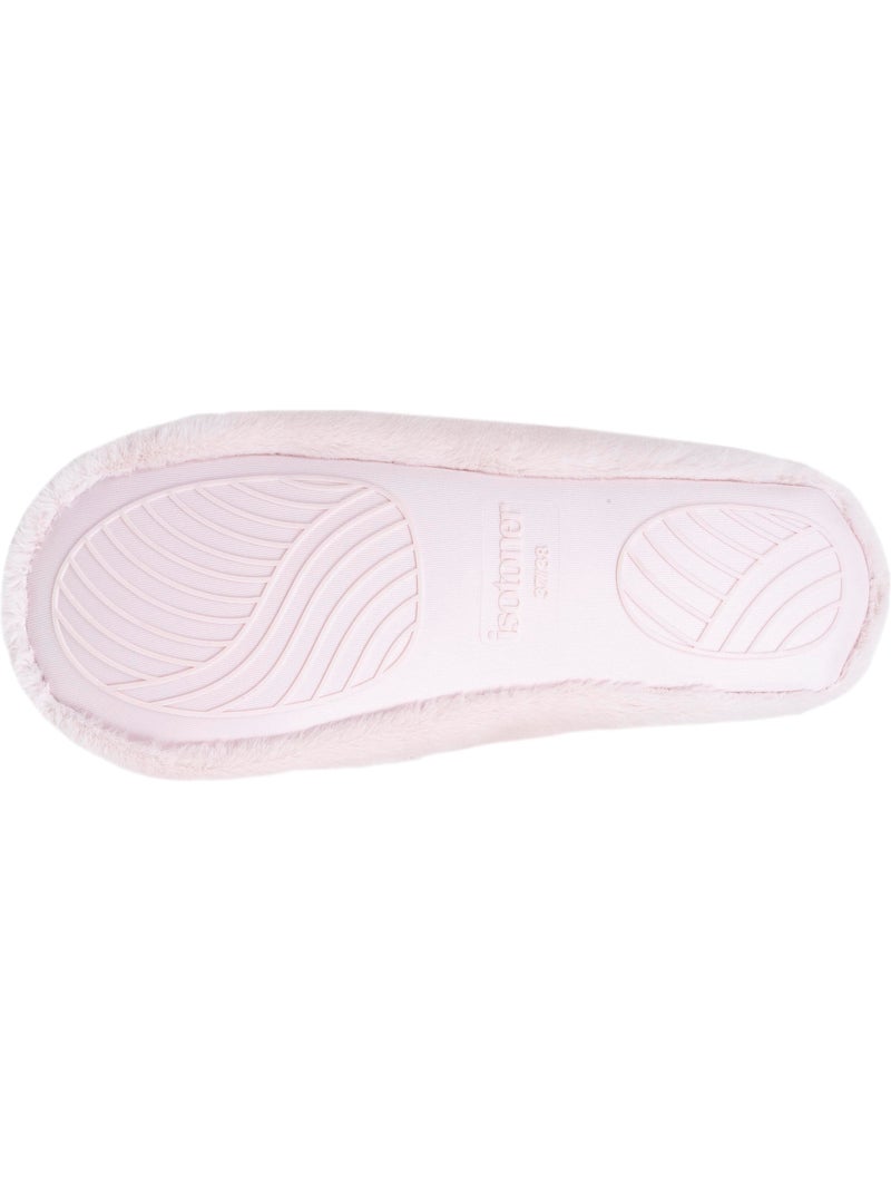 Chaussons ballerines  femme Isotoner Rose - Kiabi