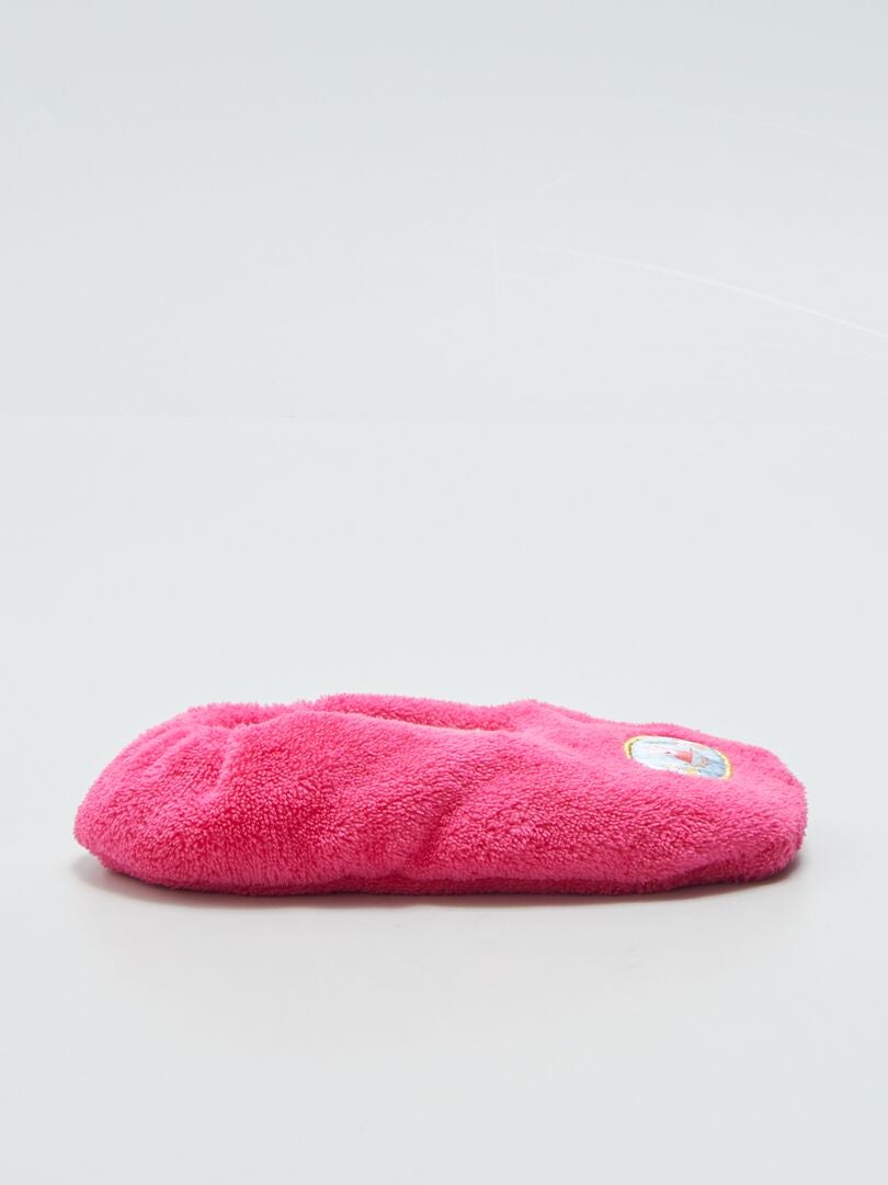 Chaussons ballerines fuchsia - Kiabi