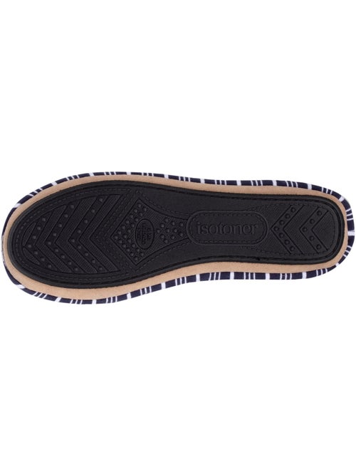 Chaussons ballerines grand nœud et semelle gomme femme isotoner - Kiabi Chaussons ballerines grand nœud et semelle gomme femme isotoner - Kiabi