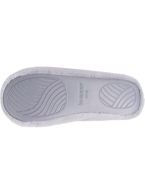 Chaussons ballerines imitation fourrure, semelle gomme ultra femme isotoner - Kiabi