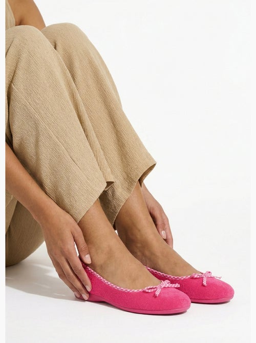 Chaussons ballerines largeur confort - Afibel - Kiabi