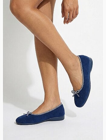 Chaussons ballerines largeur confort