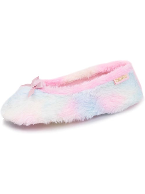 Chaussons ballerines légers et confortables, faciles à fille Isotoner - Kiabi
