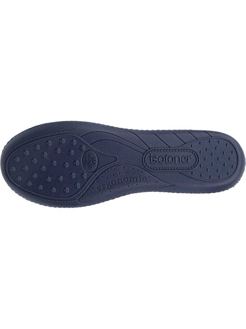 Chaussons ballerines microvelours semelle ergonomique mousse femme - Kiabi Chaussons ballerines microvelours semelle ergonomique mousse femme - Kiabi