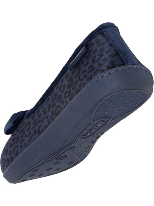 Chaussons ballerines microvelours semelle ergonomique, mousse femme isotoner - Kiabi Chaussons ballerines microvelours semelle ergonomique, mousse femme isotoner - Kiabi
