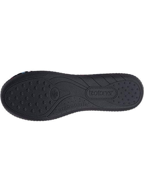 Chaussons ballerines microvelours semelle ergonomique, mousse femme Isotoner - Kiabi Chaussons ballerines microvelours semelle ergonomique, mousse femme Isotoner - Kiabi