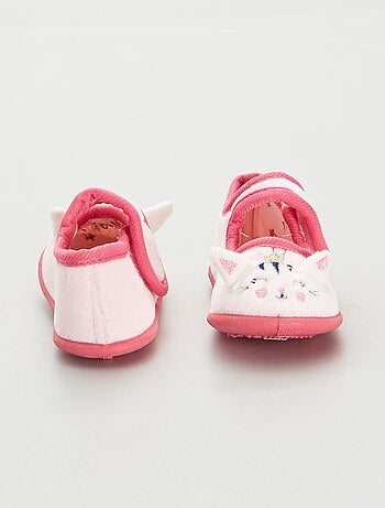 Chaussons Bebe fille ROBEEZ BALLET PASSION 912940 Rose Couleur fournisseur  Rose Taille 19/20