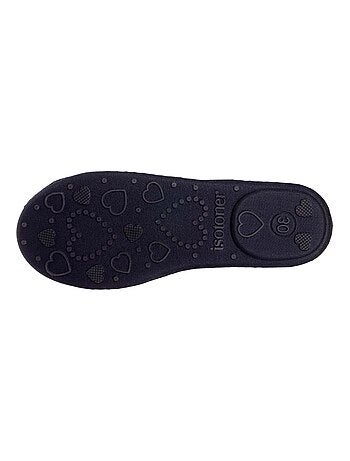 Chaussons ballerines semelle antidérapante fille Isotoner
