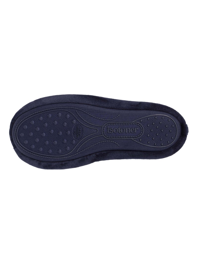 Chaussons ballerines Semelle antidérapante fille Isotoner Bleu marine - Kiabi