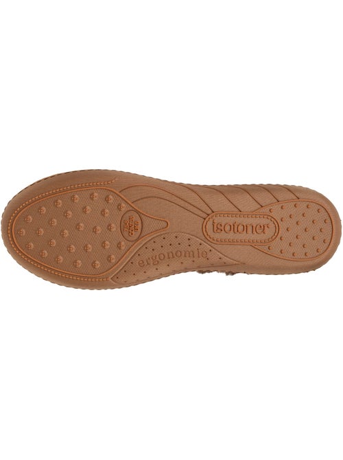 Chaussons ballerines semelle ergonomique confortables, femme - Kiabi