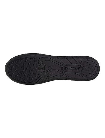 Chaussons ballerines semelle ergonomique confortables, femme Isotoner