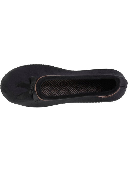 Chaussons ballerines semelle ergonomique confortables, femme isotoner - Kiabi