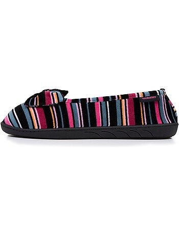 Chaussons ballerines semelle ergonomique confortables, femme