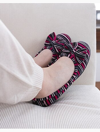 Chaussons ballerines semelle everywear™ femme isotoner