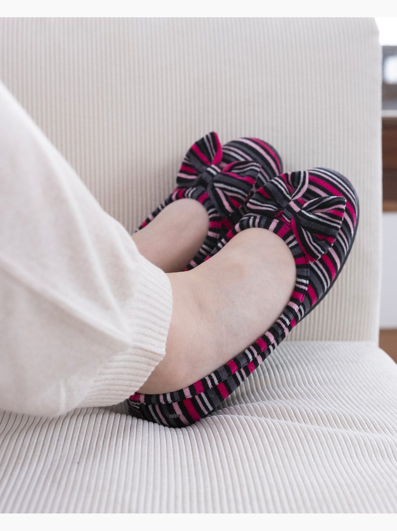 Chaussons ballerines semelle everywear™ femme isotoner Multicolore - Kiabi