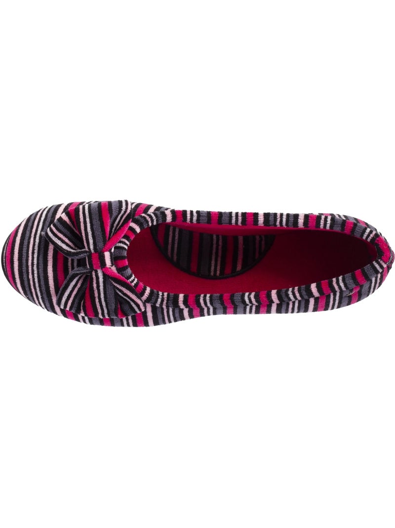 Chaussons ballerines semelle everywear™ femme isotoner Multicolore - Kiabi