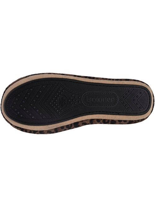 Chaussons ballerines semelle intérieure moelleuse et femme isotoner - Kiabi